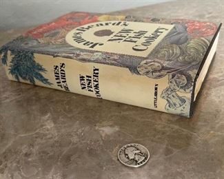 *Signed* James Beard Beard’s New Fish Cookery 1976 Edition Book	8.5x6in	
