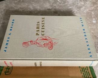 *Signed* James Beard Paris Cuisine 3rd Edition Book	8.75x6in	
