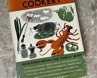 *Signed* James Beard The Complete Book of Outdoor Cookery 1st Edition Book	8.5x5.75in	
