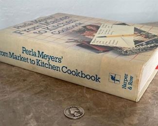 *Singed* Perla Meyers’ From Market to Kitchen Cookbook 1st Edition Book	10.25x7.75in	
