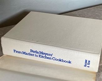 *Singed* Perla Meyers’ From Market to Kitchen Cookbook 1st Edition Book	10.25x7.75in	
