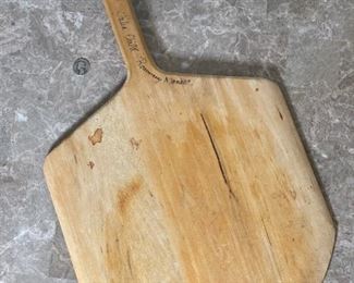 *Signed* Julia Child Paul Child Rosemary Manell Pizza Peel	24x14in	

