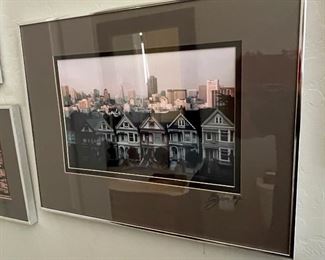 Christopher Egan Framed Photograph San Francisco Painted Ladies	16 x 20	
