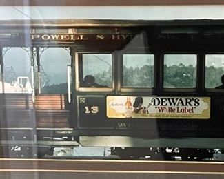 Christopher Egan Framed Photograph Cable Car Powell & Hyde	10 x 20	
