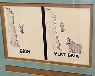 Grim Very Grim Cartoon	9 x 11	
