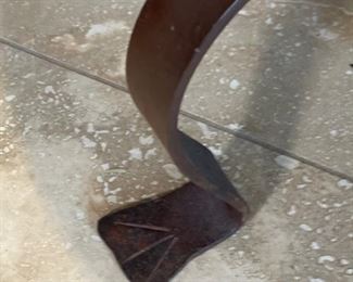 AS-IS Rustic Wrought Iron Floor Lamp	62in H x 19in Diameter	
