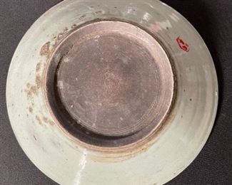Antique Ming Dynasty Chinese Dish/Bowl SWATOW POTTERY	2in H x 8.5in Diameter	
