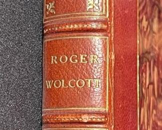 Roger Wolcott William Lawrence 1902 Book	7.5x5.25	
