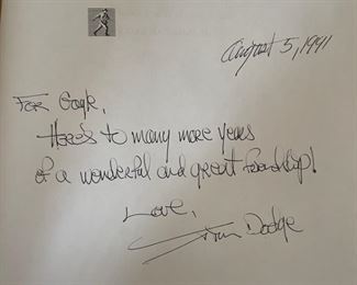 *Signed* Baking With Jim Dodge 1st Edition Book	11.25x9in	
