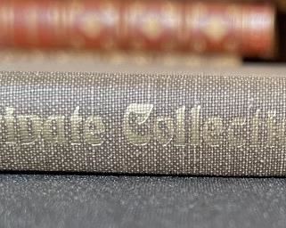 *Signed* Private Collection 1st Edition Cook Book Junior League of Palo Alto	9.5x6.5in	
