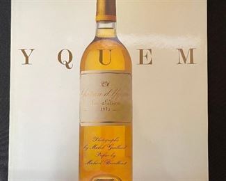 *Signed* YQUEM Richard Olney 1st Edition Book	11x9.5in	
