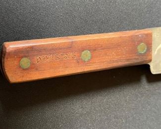 Chef Knife Russell Davidson’s	15.75in Long	
