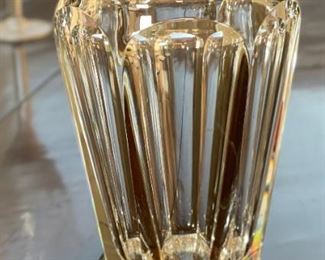 Baccarat Tallyrand Nelly Crystal Bud Vase	6.75in H x 4.25in Diameter at top	
