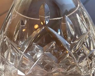 6pc Waterford Crystal Lismore 12 Oz Brandy Glasses  Snifter	5in H x 2.75in Diameter at top	
