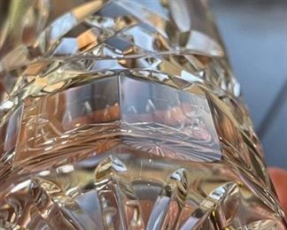 2pc Waterford Crystal Lismore Highball Glasses Flat Base	5.75in H x 3in Diameter at top	
