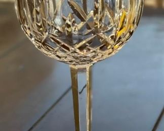 4pc Waterford Crystal Lismore Oversize Ballon Wine Glasses	7 3/4” H x 3.25in Diameter at top	

