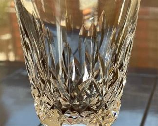 4pc Waterford Crystal Lismore Water Goblet Glasses	7in H x 3.5in Diameter at top	
