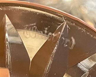 4pc Waterford Crystal Lismore Water Goblet Glasses	7in H x 3.5in Diameter at top	
