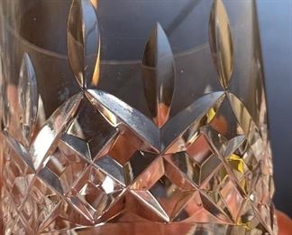 2pc Waterford Crystal Lismore Double Old Fashioned Glasses	4.25in H x 3.5in Diameter at top	
