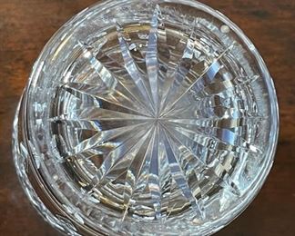 AS-IS Waterford Crystal Castlemaine Honey Jar	5.5in H x 3in diameter	
