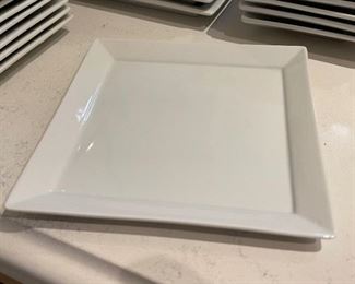 18 pc Square Plate set		
