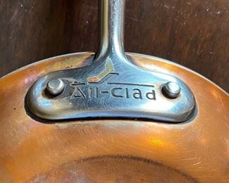 Sm All-Clad Copper Tined Pan	1.4x8.5x14.5in	HxWxD
