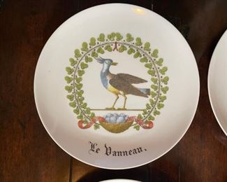 6pc D'Auteuil France Plates 9.5in	9.5in	
