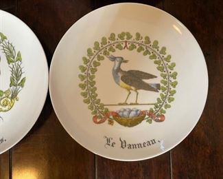 6pc D'Auteuil France Plates 9.5in	9.5in	
