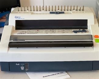 Sircle SircleBind CW-150e Electric Binding Machine	8x16x16in	HxWxD
