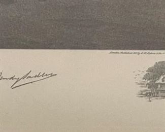 Golf House Far Hills, New Jersey Framed Print	9x10in	
