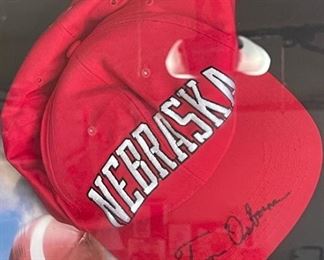 *Singed* Nebraska Montage  Tommie Frazier CornHuskers	25x23.5in	
