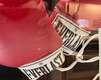 *Signed* Michael Carbajal Boxing Gloves	20.5x20.6x6.5in	HxWxD
