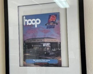 Framed Phoenix Suns America West Arena	20x17in	
