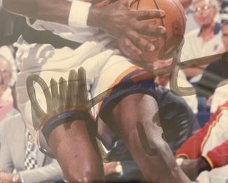 *Signed* Danny Manning Photo Framed	26x23in	
