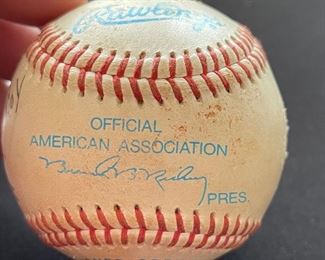 Signed Baseball  Chicago Cubs AAA		
