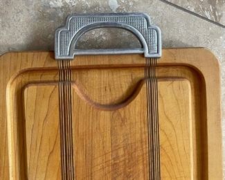 Art Deco Meat Board	25x13in	
