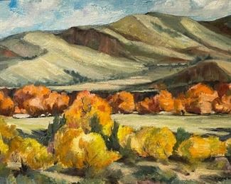 *Original* Art C. Manning Mountain Side Painting	23 1/2 x 29 and	
