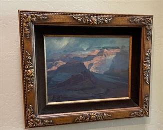 *Original* Painting Grand Canyon View Ralph Love	20 x 24	
