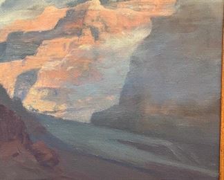 *Original* Painting Grand Canyon View Ralph Love	20 x 24	

