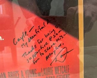 *Signed* Blink Poster Madeleine Stowe  Poster AS-IS Frame	46 x 41	
