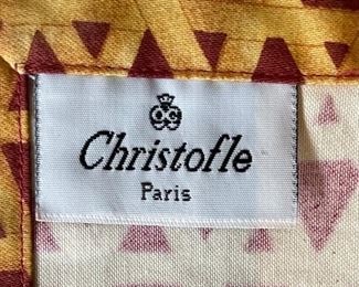 Christofle Paris table Linen	72x72in	

