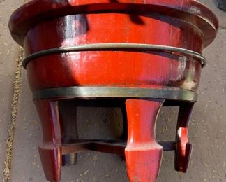 Wood Pedestal Plant holder	14in H x 21in Diameter	
