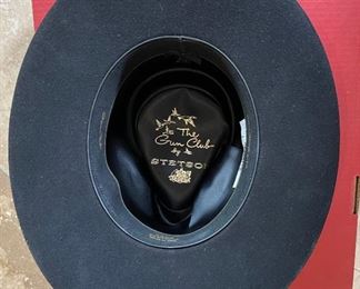 The Gun Club Stetson Western Cowboy Hat in box	SZ: 7.25	

