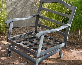 4pc Outdoor Patio Spring Rocker Chairs Aluminum	35 x 29 x 29	HxWxD
