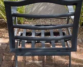 4pc Outdoor Patio Spring Rocker Chairs Aluminum	35 x 29 x 29	HxWxD
