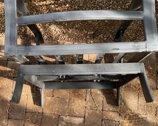 4pc Outdoor Patio Spring Rocker Chairs Aluminum	35 x 29 x 29	HxWxD
