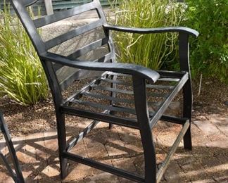 4pc Outdoor Patio Counter Height Chairs	47 x 27 x 27 Seat height 25 inches	HxWxD
