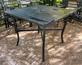 Outdoor Patio High Top Table	38 x 48 x 48	HxWxD
