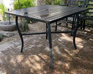 Outdoor Patio High Top Table	38 x 48 x 48	HxWxD
