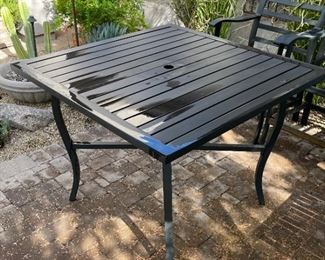 Outdoor Patio High Top Table	38 x 48 x 48	HxWxD
